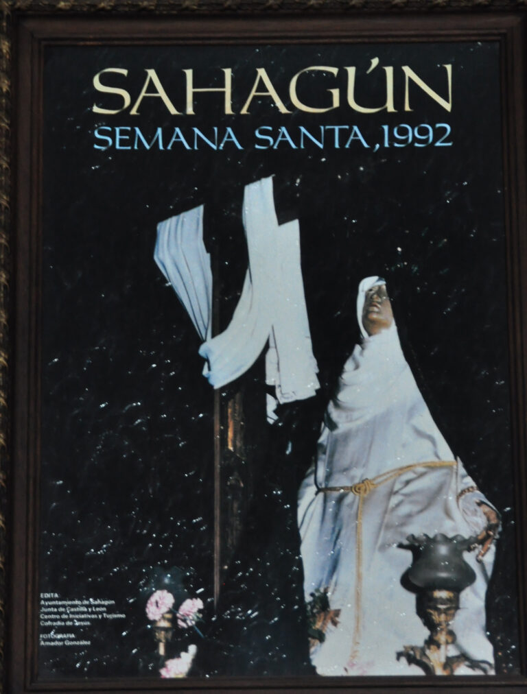 Cartel semana santa sahagún 1992