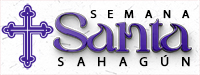 logotipo semana santa Sahagún - footer
