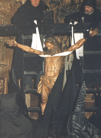 desprendimiento - Cristo siendo bajado de la cruz