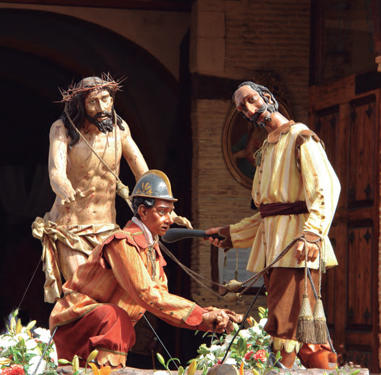Jesús en el Gólgota - Sahagún